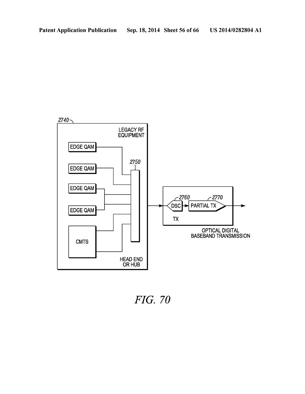 CATV VIDEO AND DATA TRANSMISSION SYSTEM WITH RF INPUT - diagram, schematic, and image 57