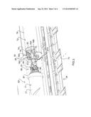 Rotary Disk Header with a Roller for Transferring the Crop Supported by a     Center Bearing diagram and image