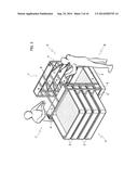 TRANSPORTING UNIT FOR LIVE POULTRY AND HANDLING METHOD USING THE     TRANSPORTING UNIT diagram and image