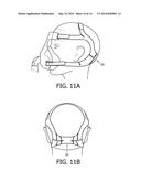 ERGONOMICALLY FORMED HEADGEAR STRAPS diagram and image