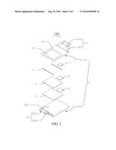 CONCENTRATING PHOTOVOLTAIC CHIP ASSEMBLY, METHOD FOR MANUFACTURING THE     SAME, AND CONCENTRATING PHOTOVOLTAIC ASSEMBLY WITH SAME diagram and image