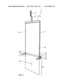 Loading station for transport bags for transporting goods in a hanging     manner diagram and image