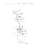 Detachable Sealable Lid, Container Comprising the Same and Sealing Ring     For Use with the Lid diagram and image