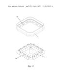 Detachable Sealable Lid, Container Comprising the Same and Sealing Ring     For Use with the Lid diagram and image