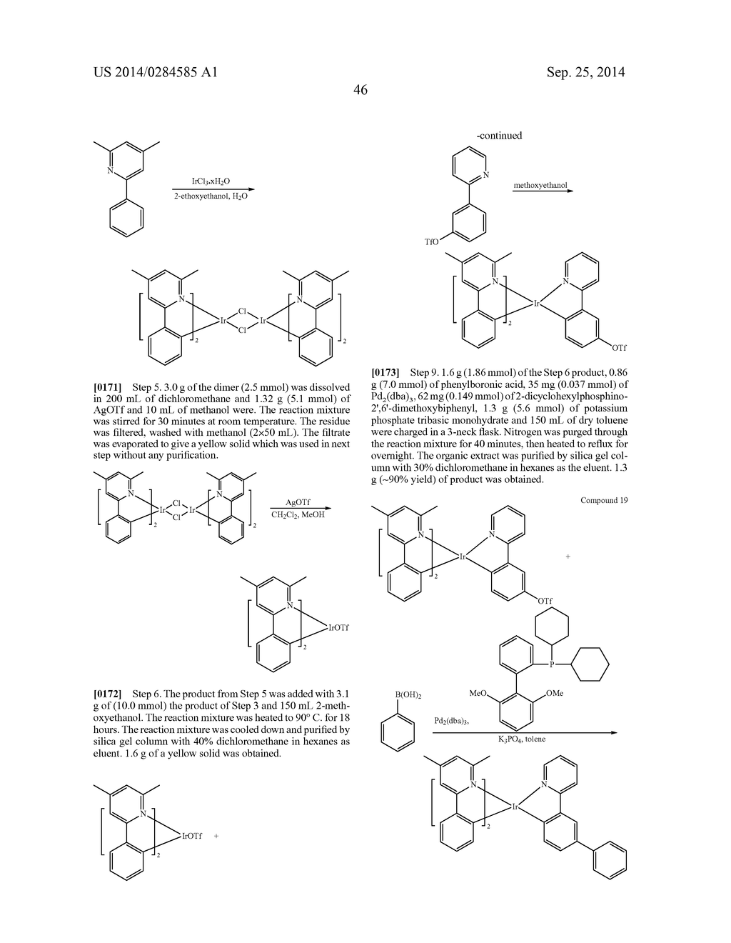 ORGANIC ELECTROLUMINESCENT MATERIALS AND DEVICES - diagram, schematic, and image 51