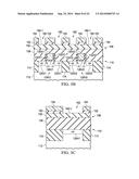 MOS Transistor Structure and Method of Forming the Structure with     Vertically and Horizontally-Elongated Metal Contacts diagram and image