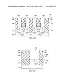 MOS Transistor Structure and Method of Forming the Structure with     Vertically and Horizontally-Elongated Metal Contacts diagram and image