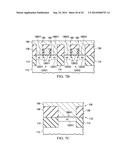 MOS Transistor Structure and Method of Forming the Structure with     Vertically and Horizontally-Elongated Metal Contacts diagram and image