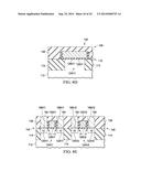 MOS Transistor Structure and Method of Forming the Structure with     Vertically and Horizontally-Elongated Metal Contacts diagram and image