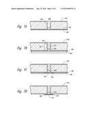 MICROELECTRONIC DEVICES AND METHODS FOR FILLING VIAS IN MICROELECTRONIC     DEVICES diagram and image