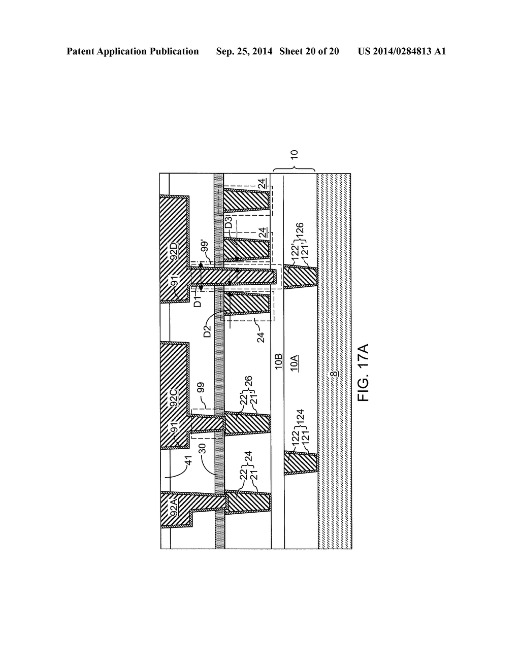 INTERCONNECT LEVEL STRUCTURES FOR CONFINING STITCH-INDUCED VIA STRUCTURES - diagram, schematic, and image 21