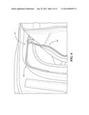 ZIPPER LESS REMOVABLE WINDOWS FOR A FOLDING SUV SOFT TOP diagram and image