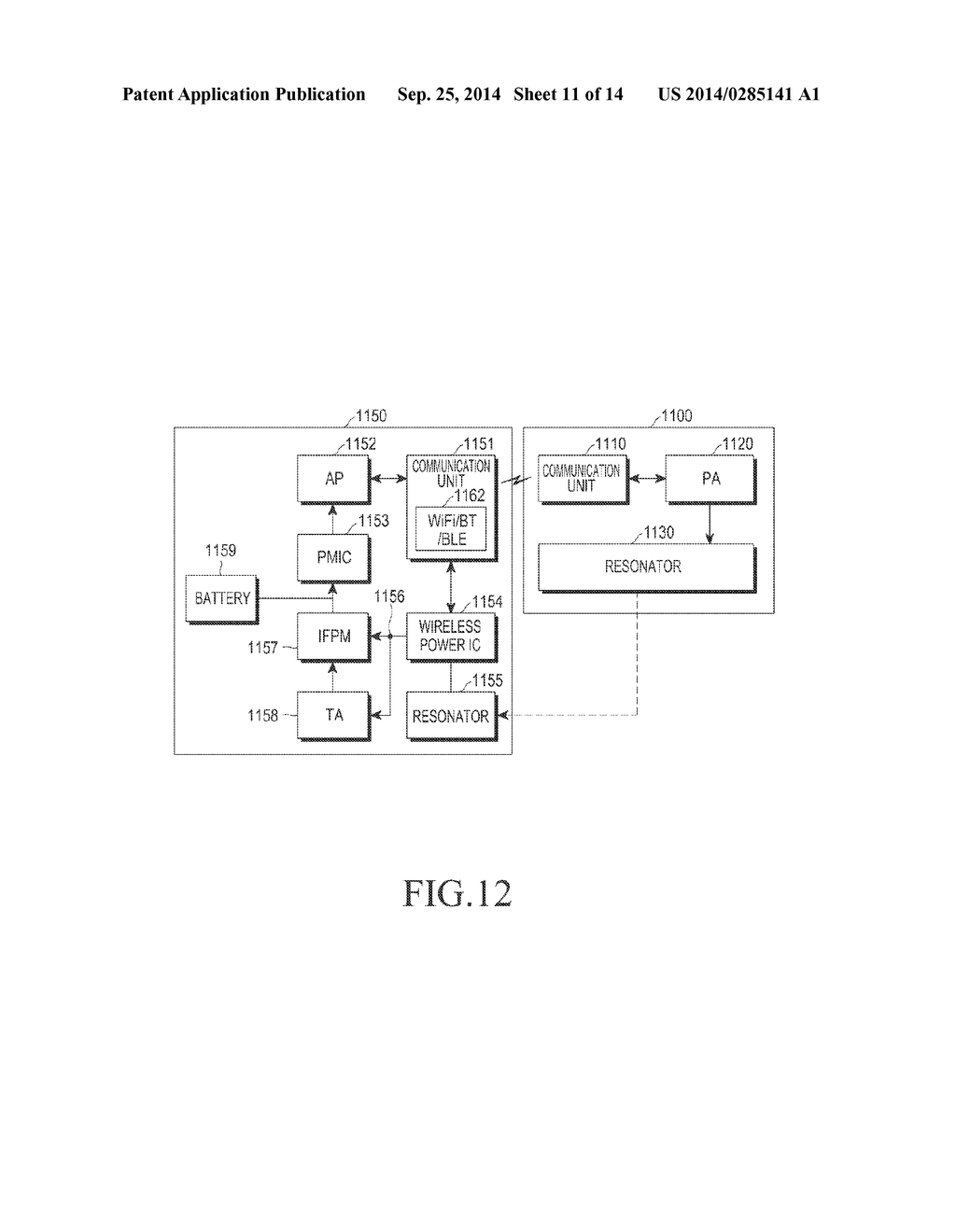 WIRELESS POWER TRANSMITTING UNIT, WIRELESS POWER RECEIVING UNIT, AND     CONTROL METHODS THEREOF - diagram, schematic, and image 12