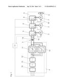 Power supply device for an injection moulding machine diagram and image