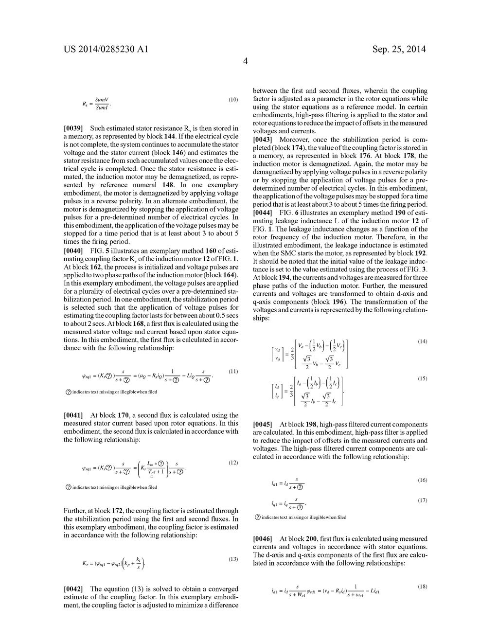 PARAMETER ESTIMATION SYSTEM AND METHOD FOR AN INDUCTION MOTOR - diagram, schematic, and image 11