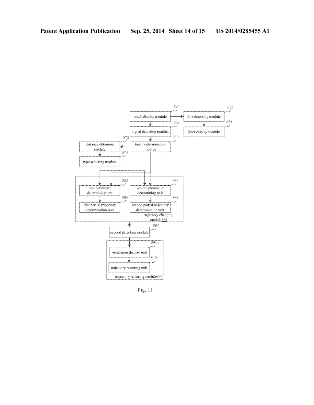 SLIDING CONTROL METHOD AND TERMINAL DEVICE THEREOF - diagram, schematic, and image 15