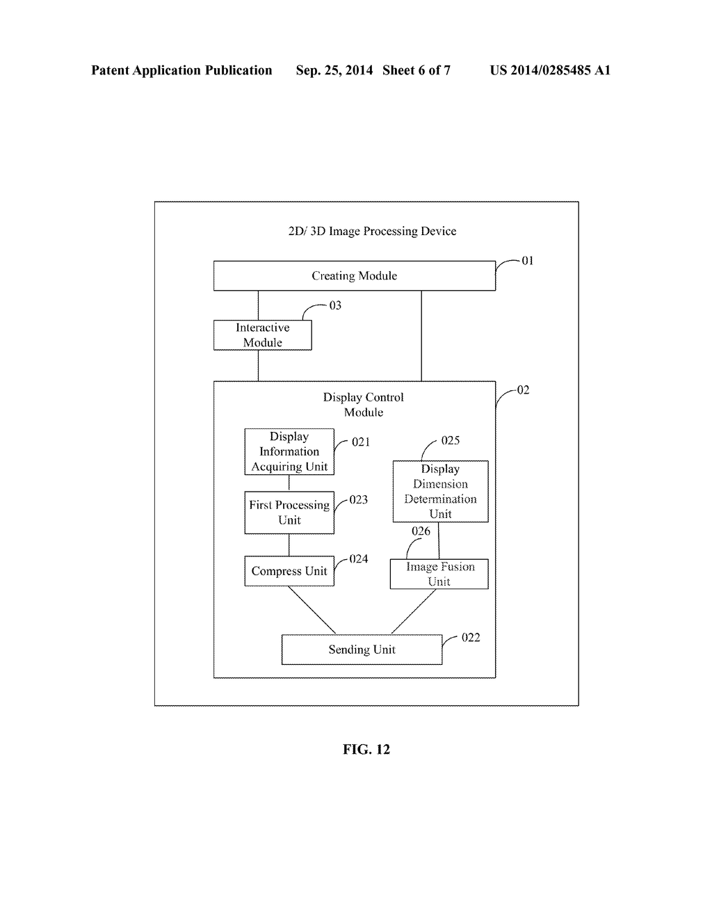 TWO-DIMENSIONAL (2D)/THREE-DIMENSIONAL (3D) IMAGE PROCESSING METHOD AND     SYSTEM - diagram, schematic, and image 07