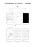 MOBILE TERMINAL HAVING A DOUBLE-SIDED DISPLAY AND CONTROLLING METHOD     THEREOF diagram and image