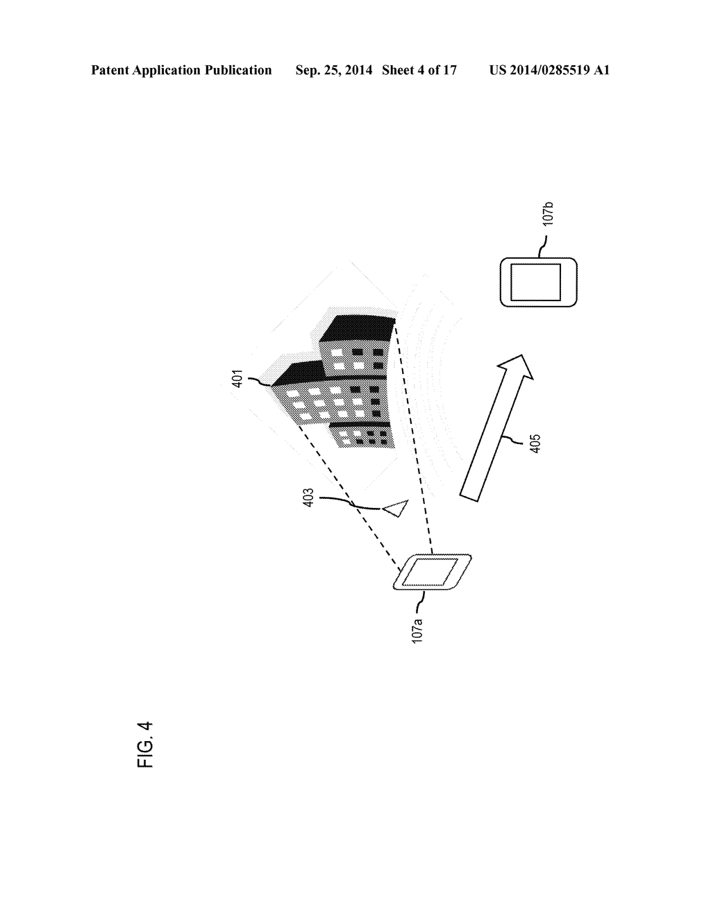 METHOD AND APPARATUS FOR PROVIDING LOCAL SYNCHRONIZATION OF INFORMATION     FOR AUGMENTED REALITY OBJECTS - diagram, schematic, and image 05