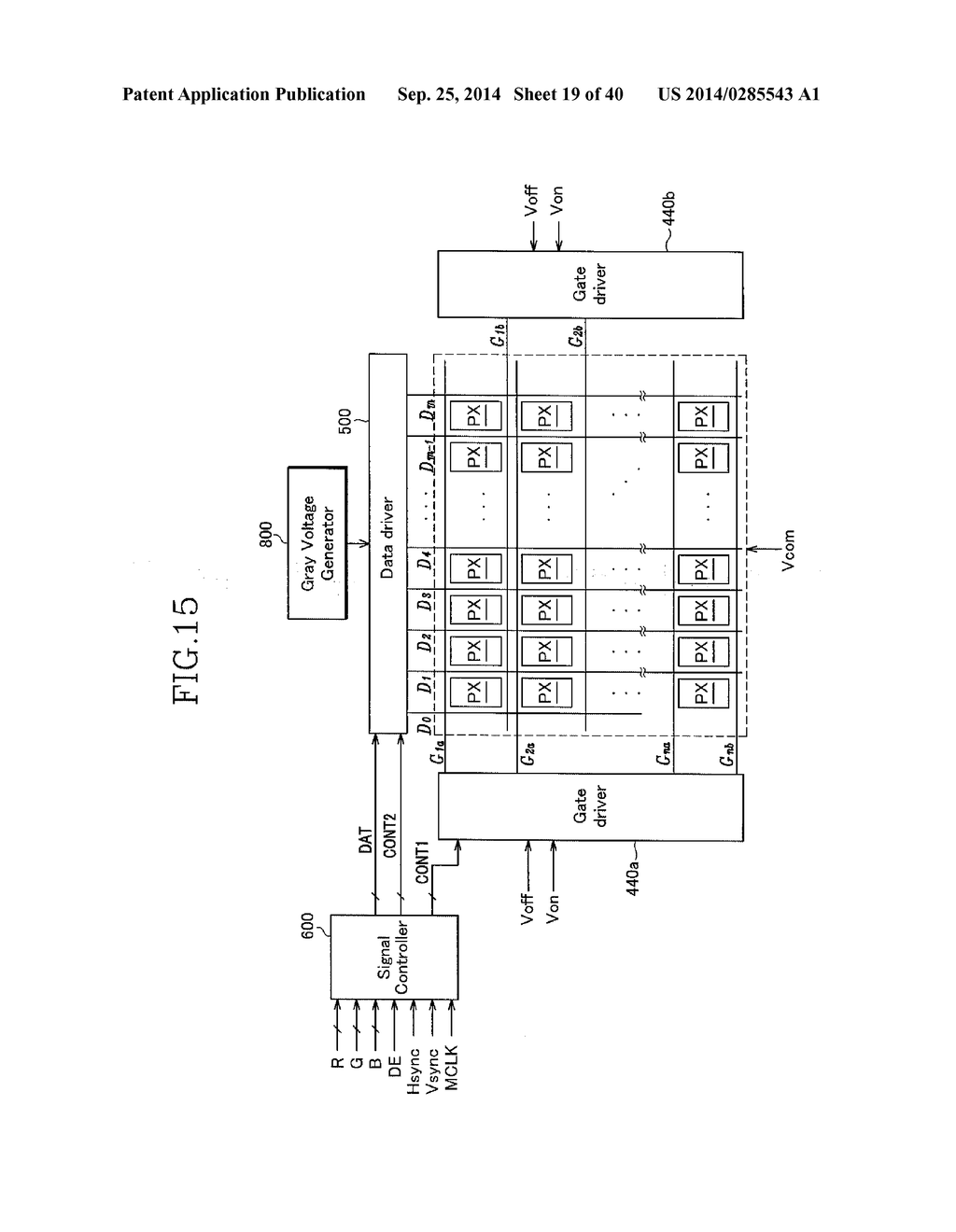 DISPLAY DEVICE AND DRIVING METHOD THEREOF - diagram, schematic, and image 20