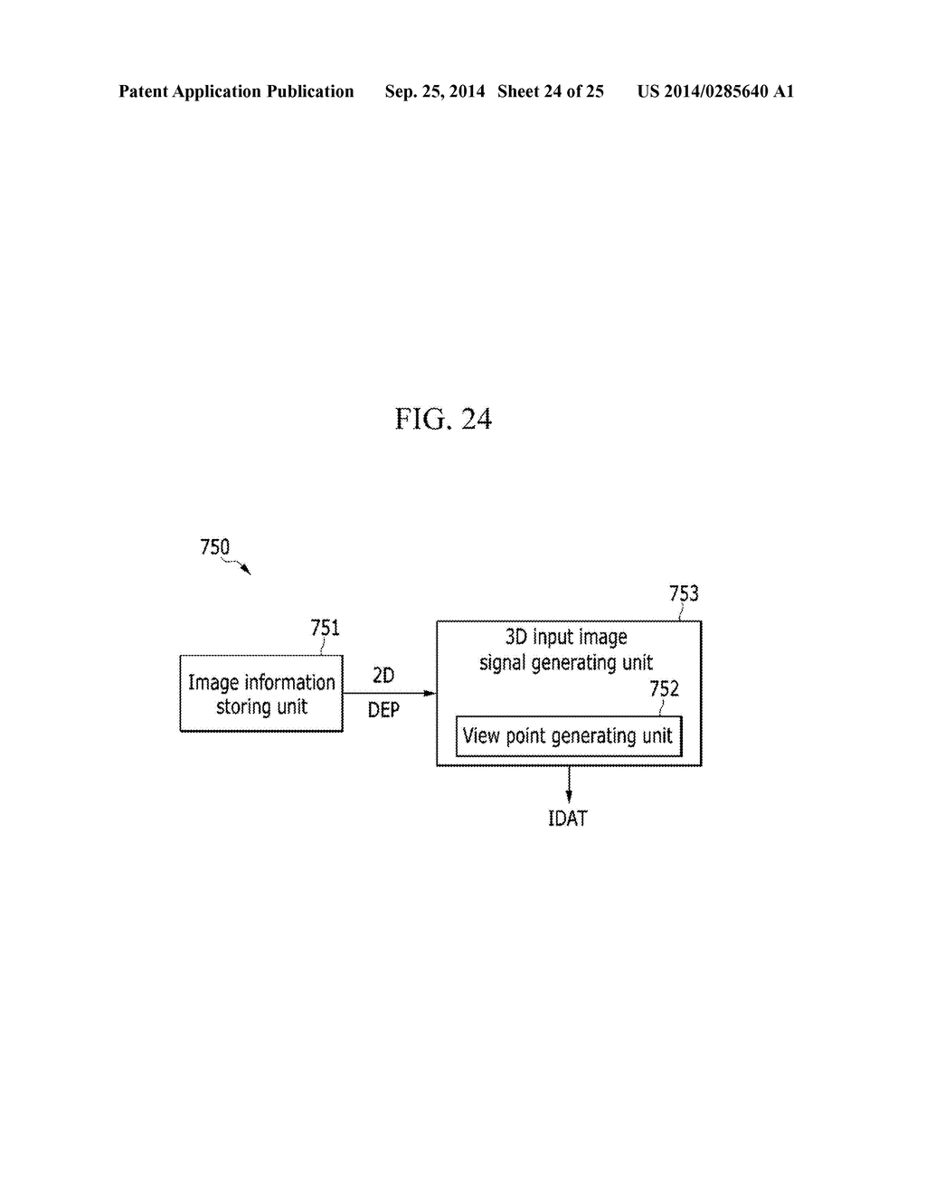 THREE DIMENSIONAL IMAGE DISPLAY DEVICE AND METHOD OF DISPLAYING THREE     DIMENSIONAL IMAGE - diagram, schematic, and image 25