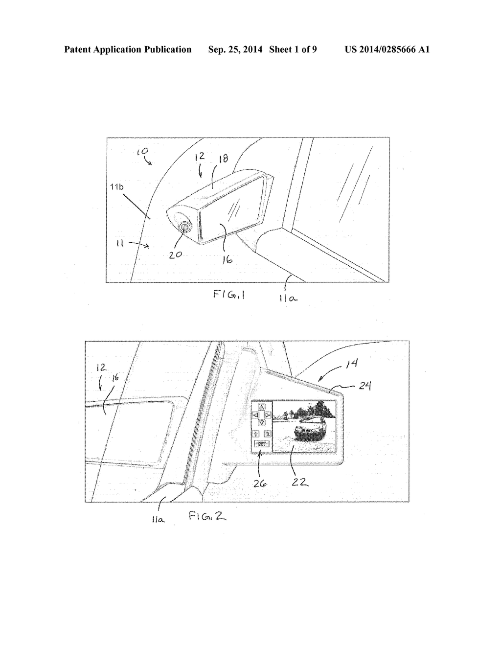 VISION SYSTEM WITH DOOR MOUNTED EXTERIOR MIRROR AND DISPLAY - diagram, schematic, and image 02