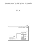 INFORMATION DISPLAY DEVICE, INFORMATION DISPLAY METHOD, AND INFORMATION     DISPLAY SYSTEM diagram and image