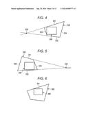 PROJECTION APPARATUS, PROJECTION METHOD, AND PROGRAM MEDIUM FOR PROJECTION diagram and image