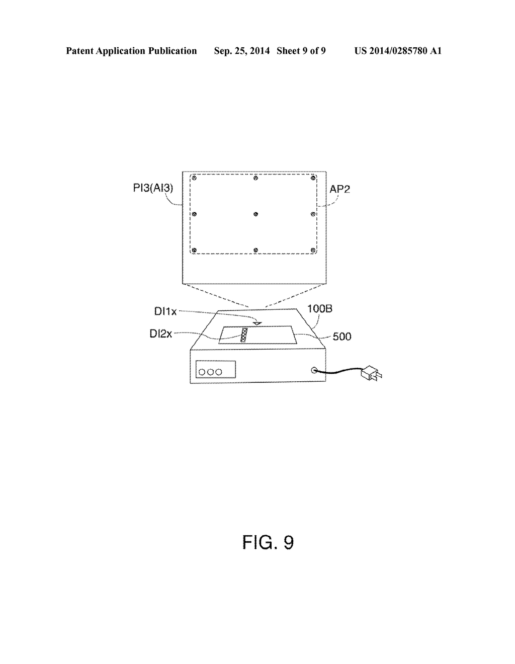 PROJECTOR AND CONTROL METHOD OF PROJECTOR - diagram, schematic, and image 10