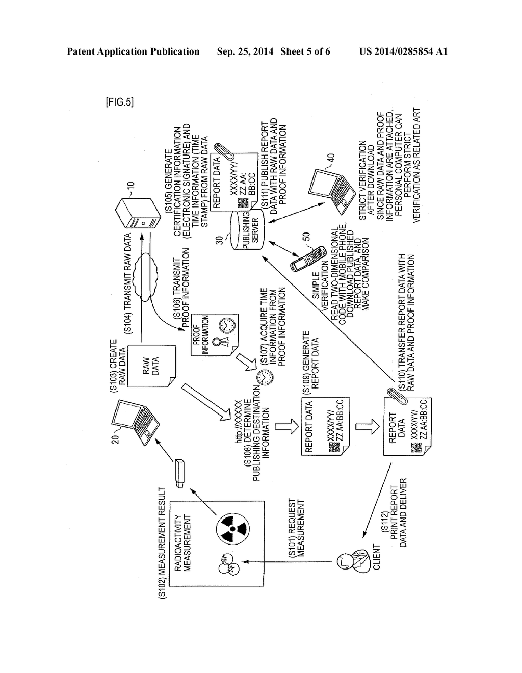 DATA CERTIFICATION SYSTEM, SERVER DEVICE, CLIENT DEVICE, PUBLISHING     SERVER, AND DATA CERTIFICATION METHOD - diagram, schematic, and image 06