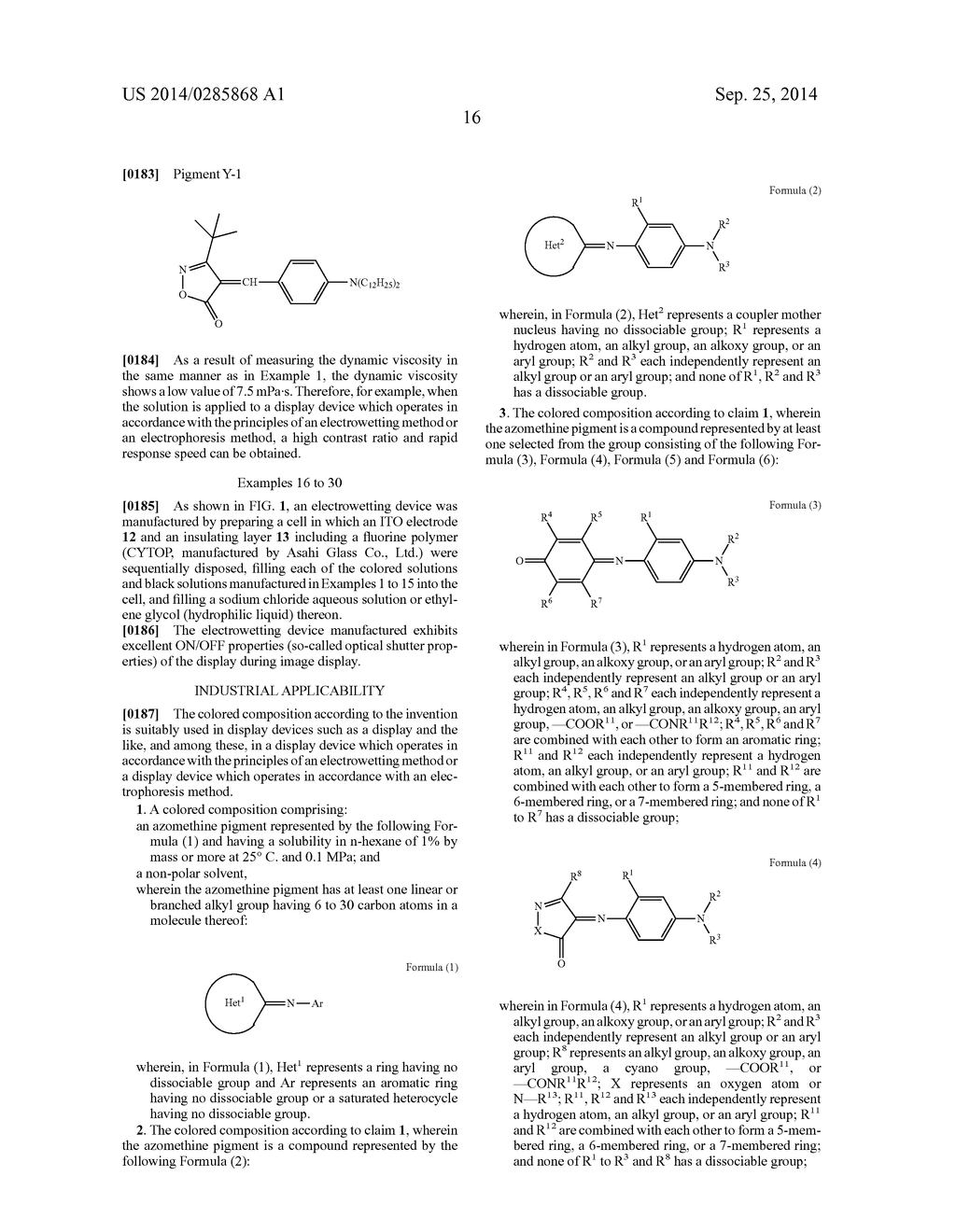 COLORED COMPOSITION AND IMAGE DISPLAY STRUCTURE - diagram, schematic, and image 18