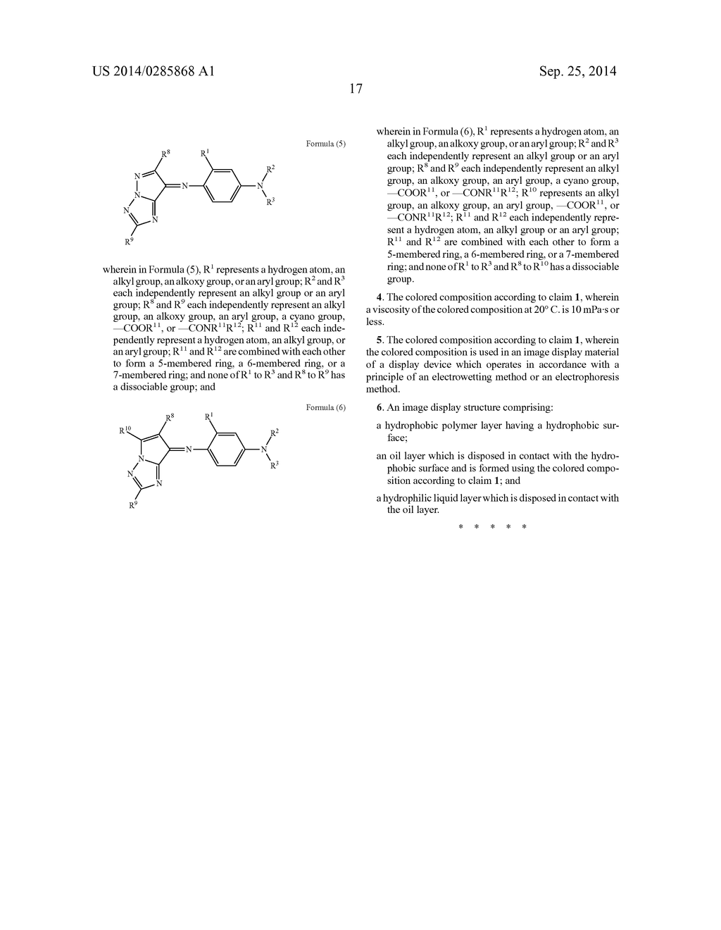 COLORED COMPOSITION AND IMAGE DISPLAY STRUCTURE - diagram, schematic, and image 19