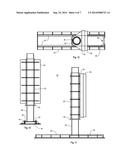 Wind Turbine Blade Railroad Transportation System and Method diagram and image