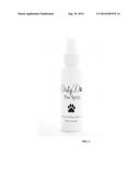 Dirty Dog Anti-Bacterial Paw Spritz diagram and image
