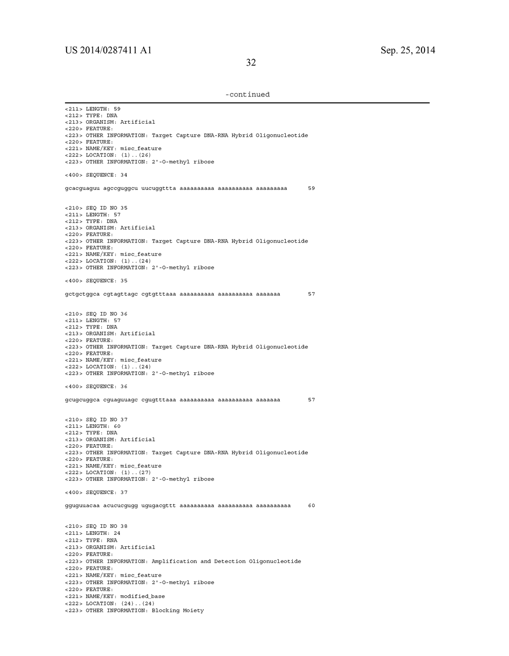 COMPOSITIONS, KITS AND RELATED METHODS FOR THE DETECTION AND/OR MONITORING     OF LISTERIA - diagram, schematic, and image 37