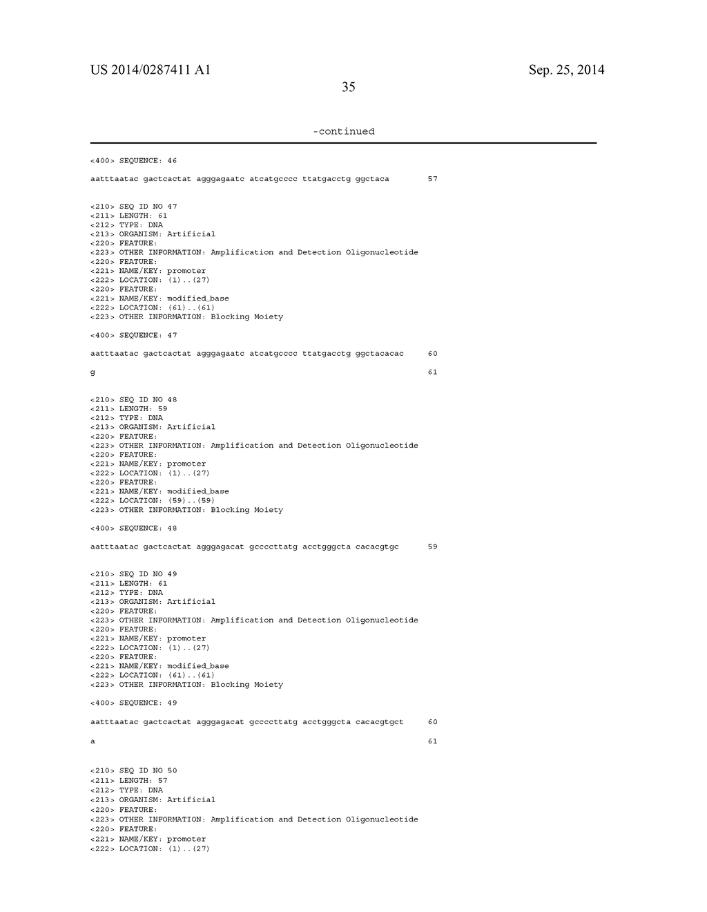 COMPOSITIONS, KITS AND RELATED METHODS FOR THE DETECTION AND/OR MONITORING     OF LISTERIA - diagram, schematic, and image 40