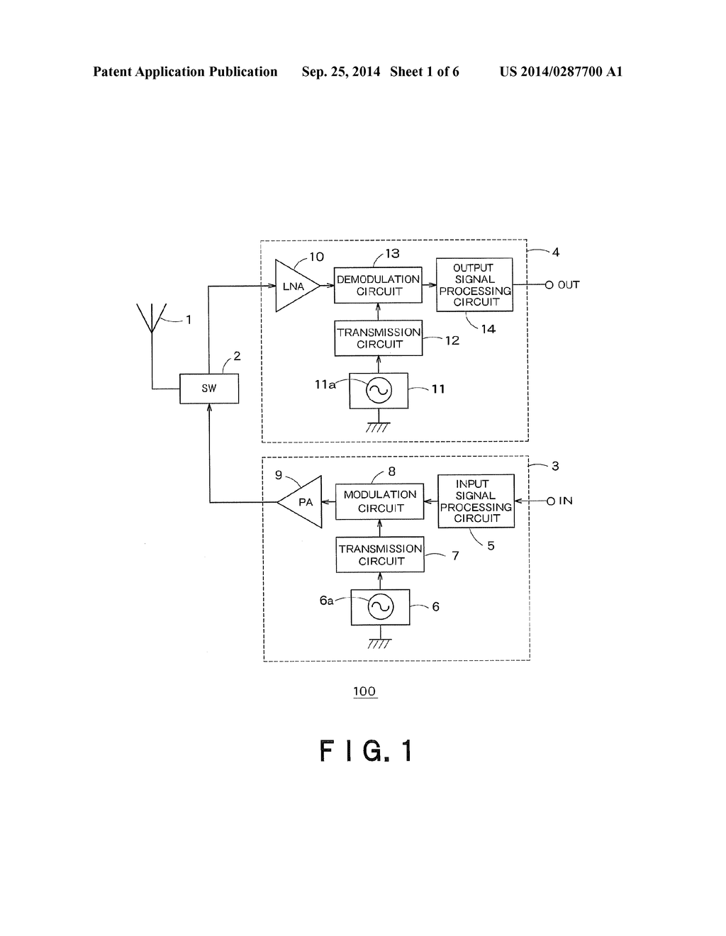 RADIO COMMUNICATION DEVICE, TRANSMISSION CIRCUIT AND BUFFER CIRCUIT - diagram, schematic, and image 02