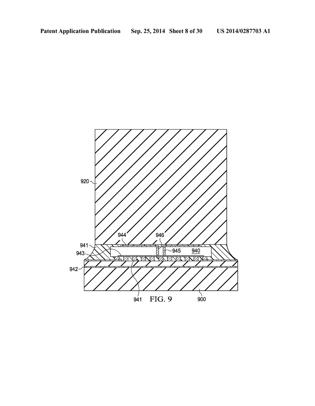 Integrated Circuit with Antenna for Dielectric Waveguide - diagram, schematic, and image 09