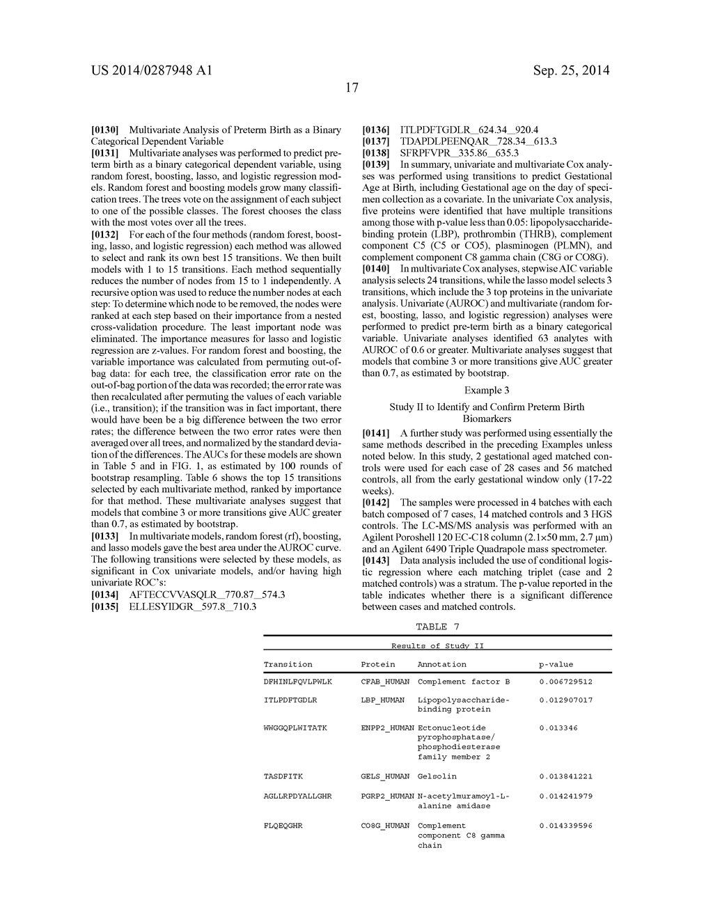 BIOMARKERS AND METHODS FOR PREDICTING PRETERM BIRTH - diagram, schematic, and image 18