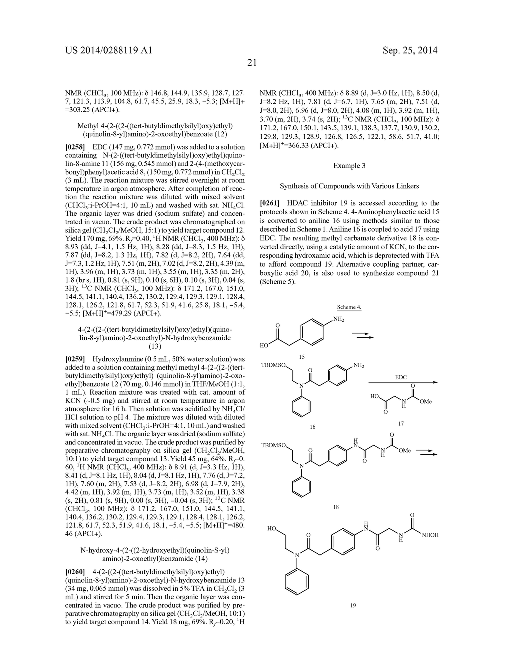 NOVEL MOLECULES THAT SELECTIVELY INHIBIT HISTONE DEACETYLASE 6 RELATIVE TO     HISTONE DEACETYLASE 1 - diagram, schematic, and image 26