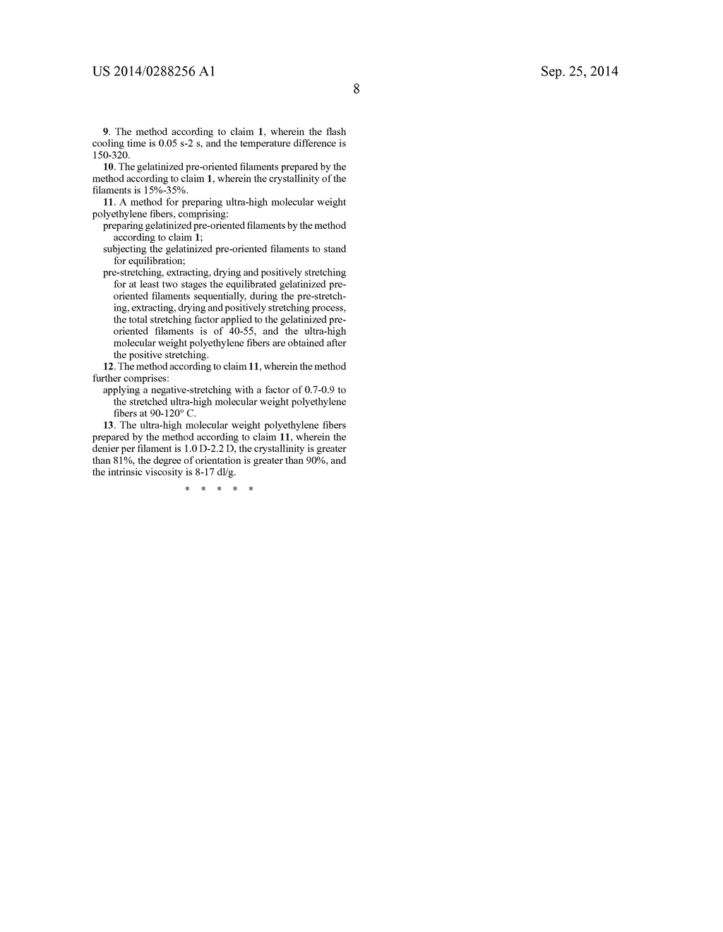 GELATINIZED PRE-ORIENTED FILAMENTS AND PREPARATION METHOD THEREOF, AND     ULTRA-HIGH MOLECULAR WEIGHT POLYETHYLENE FIBERS AND PREPARATION METHOD     THEREOF - diagram, schematic, and image 09