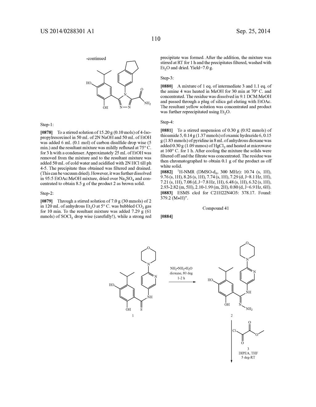 TRIAZOLE COMPOUNDS THAT MODULATE HSP90 ACTIVITY - diagram, schematic, and image 111