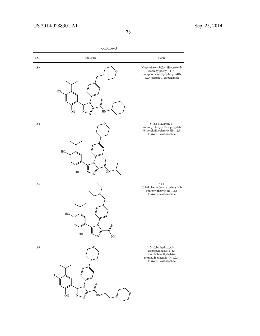 TRIAZOLE COMPOUNDS THAT MODULATE HSP90 ACTIVITY - diagram, schematic, and image 79