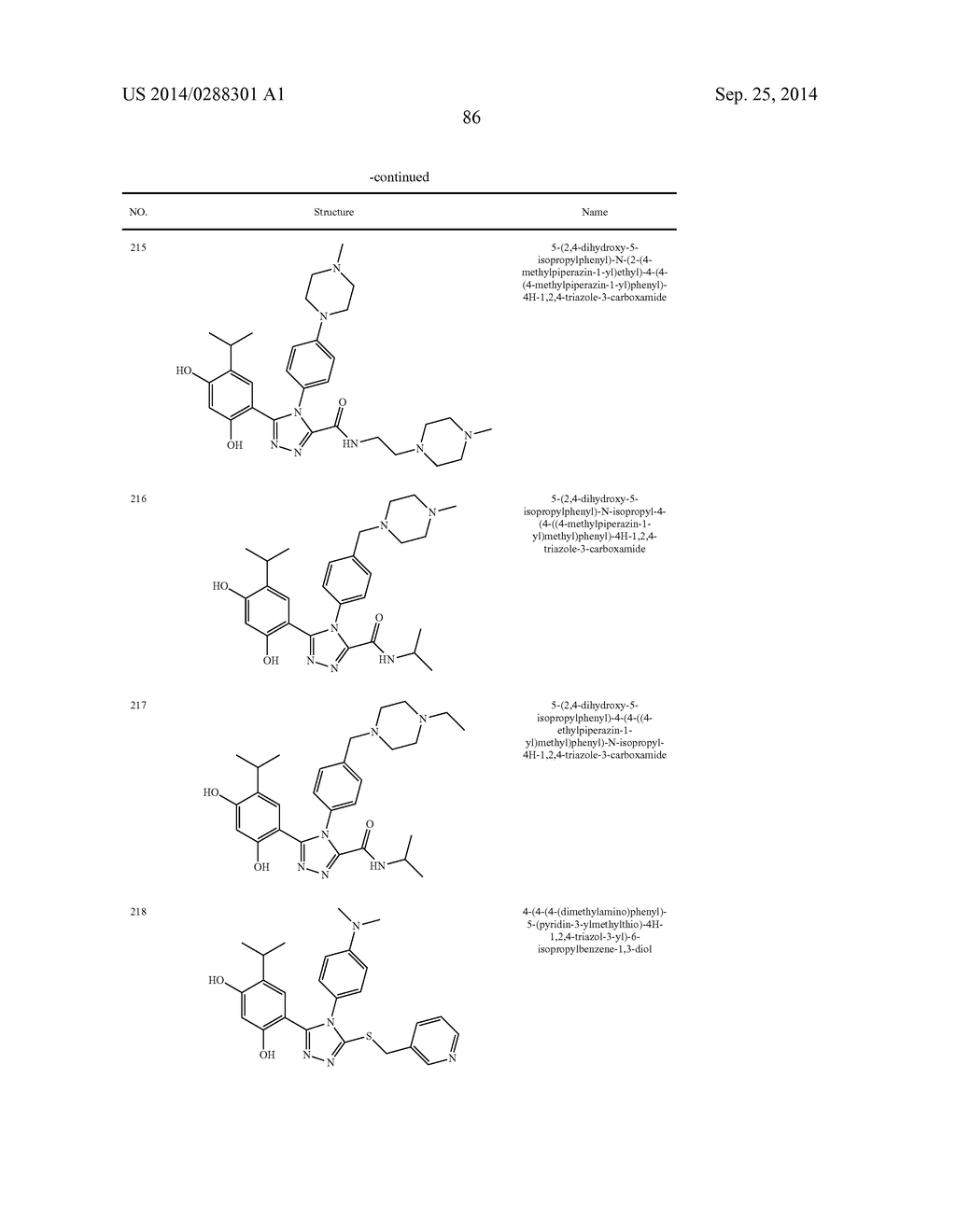 TRIAZOLE COMPOUNDS THAT MODULATE HSP90 ACTIVITY - diagram, schematic, and image 87