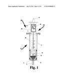 PRESSURE REGULATING SYRINGE AND METHOD THEREFOR diagram and image