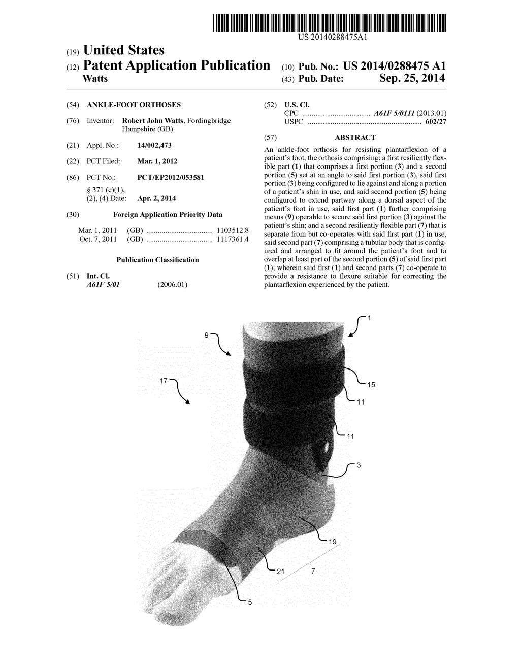 ANKLE-FOOT ORTHOSES - diagram, schematic, and image 01