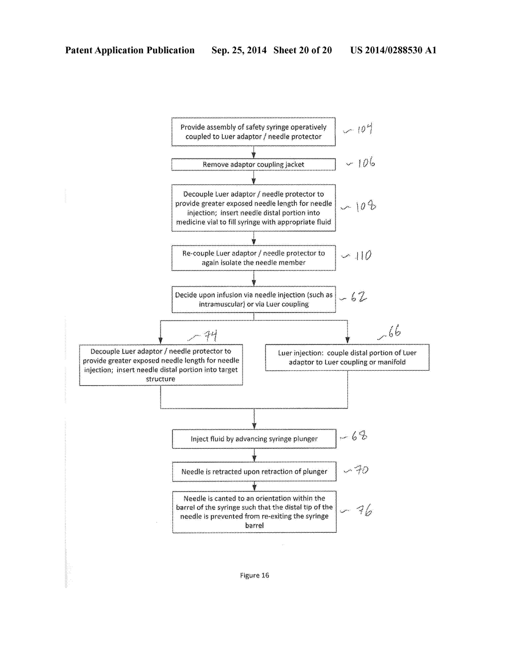 SYSTEM AND METHOD FOR ADAPTABLE SAFETY SYRINGE - diagram, schematic, and image 21