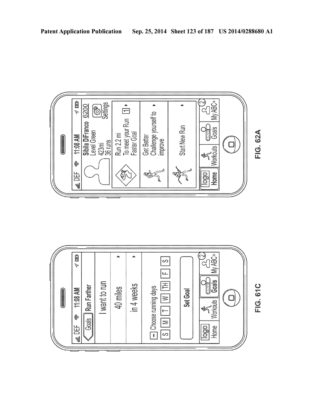 Monitoring Fitness Using a Mobile Device - diagram, schematic, and image 124