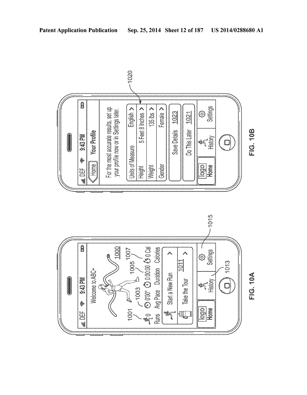 Monitoring Fitness Using a Mobile Device - diagram, schematic, and image 13