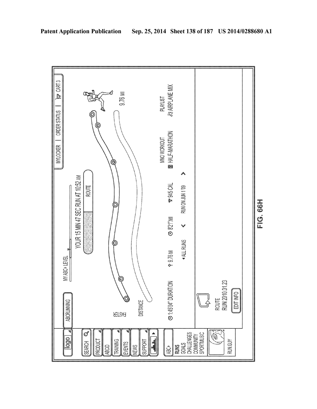 Monitoring Fitness Using a Mobile Device - diagram, schematic, and image 139